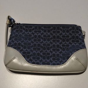Authentic used Coach wristlet
